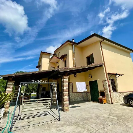 Villa Con Piscina Donna Romina SantʼAgata deʼ Goti Exterior foto